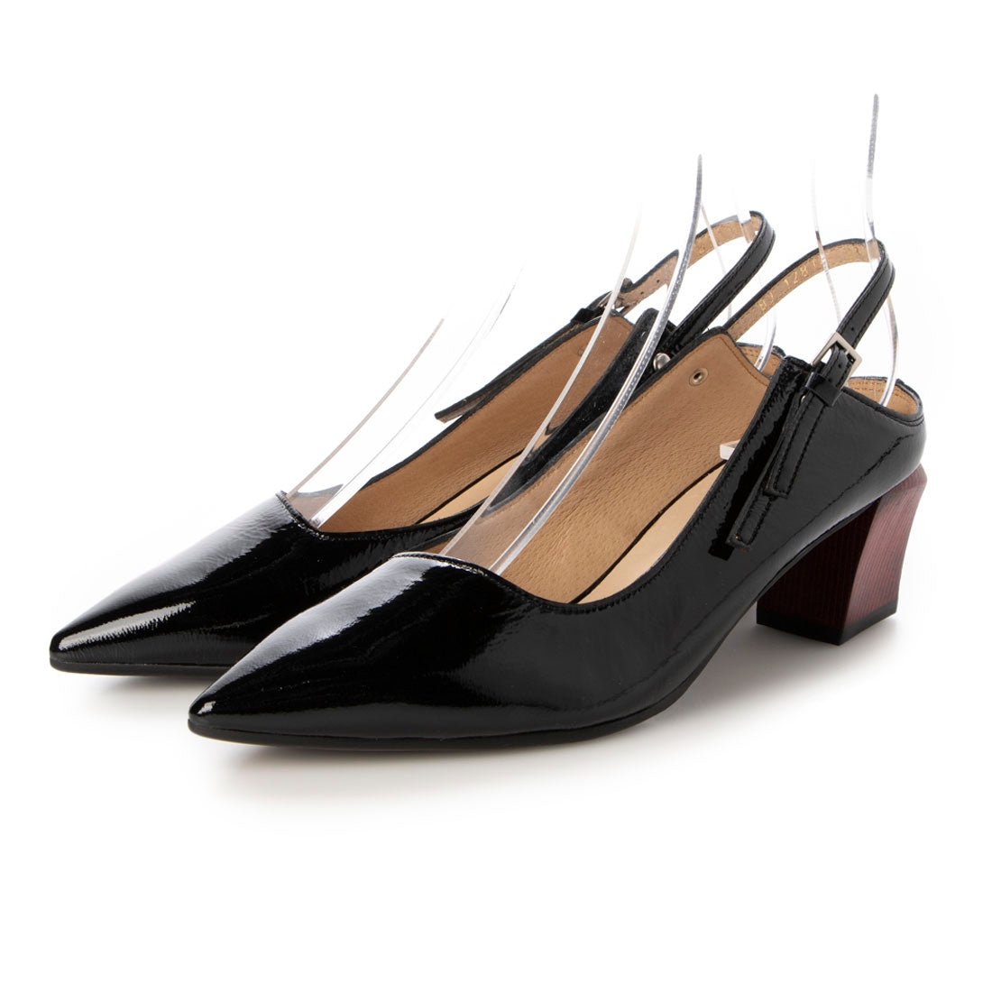 RABOKIGOSHI works 5cm Pointed Toe 2WAY Strap Pumps