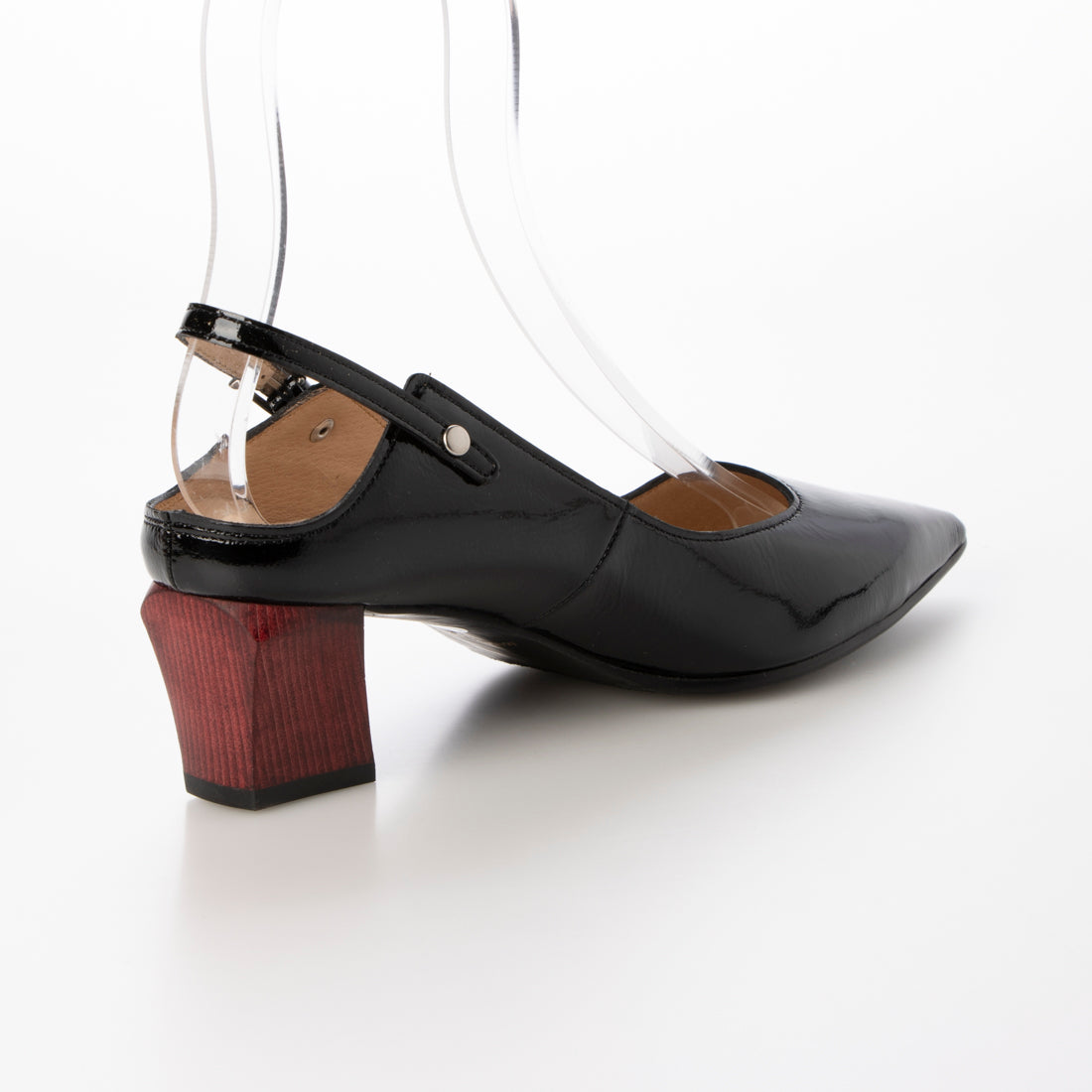 RABOKIGOSHI works 5cm Pointed Toe 2WAY Strap Pumps