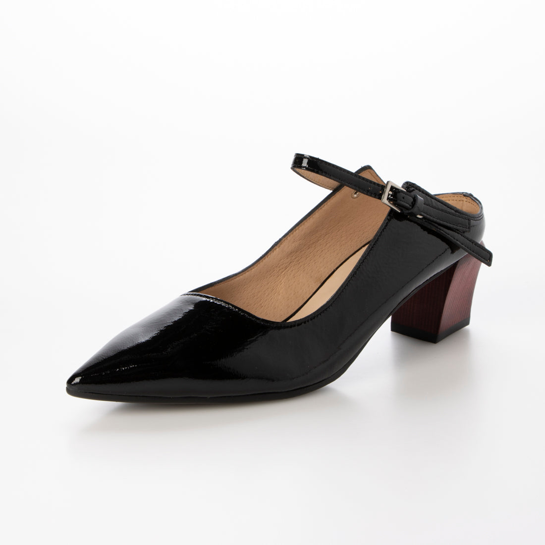 RABOKIGOSHI works 5cm Pointed Toe 2WAY Strap Pumps