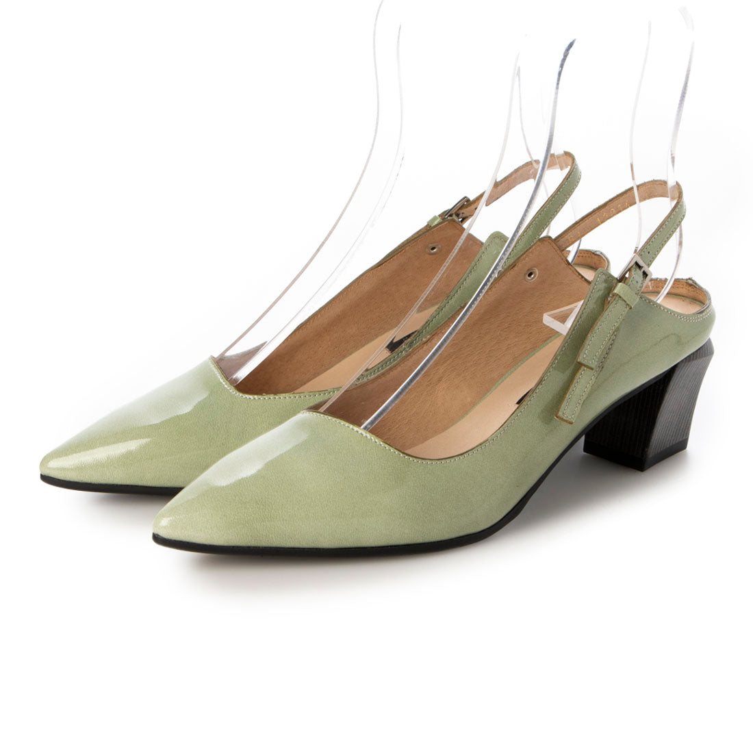 RABOKIGOSHI works 5cm Pointed Toe 2WAY Strap Pumps