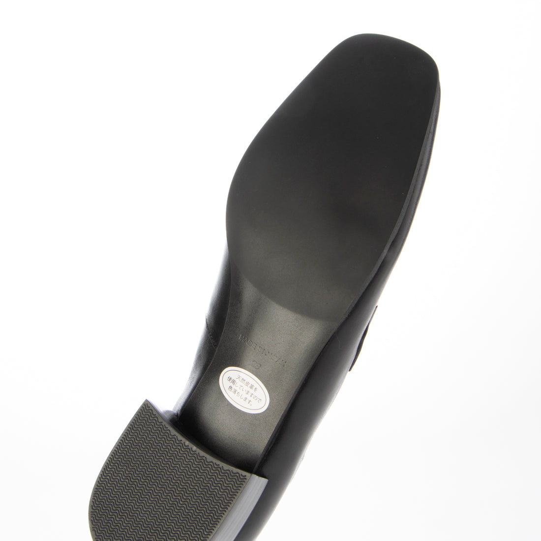 RABOKIGOSHI Works 3 公分真皮方頭鍊式短靴