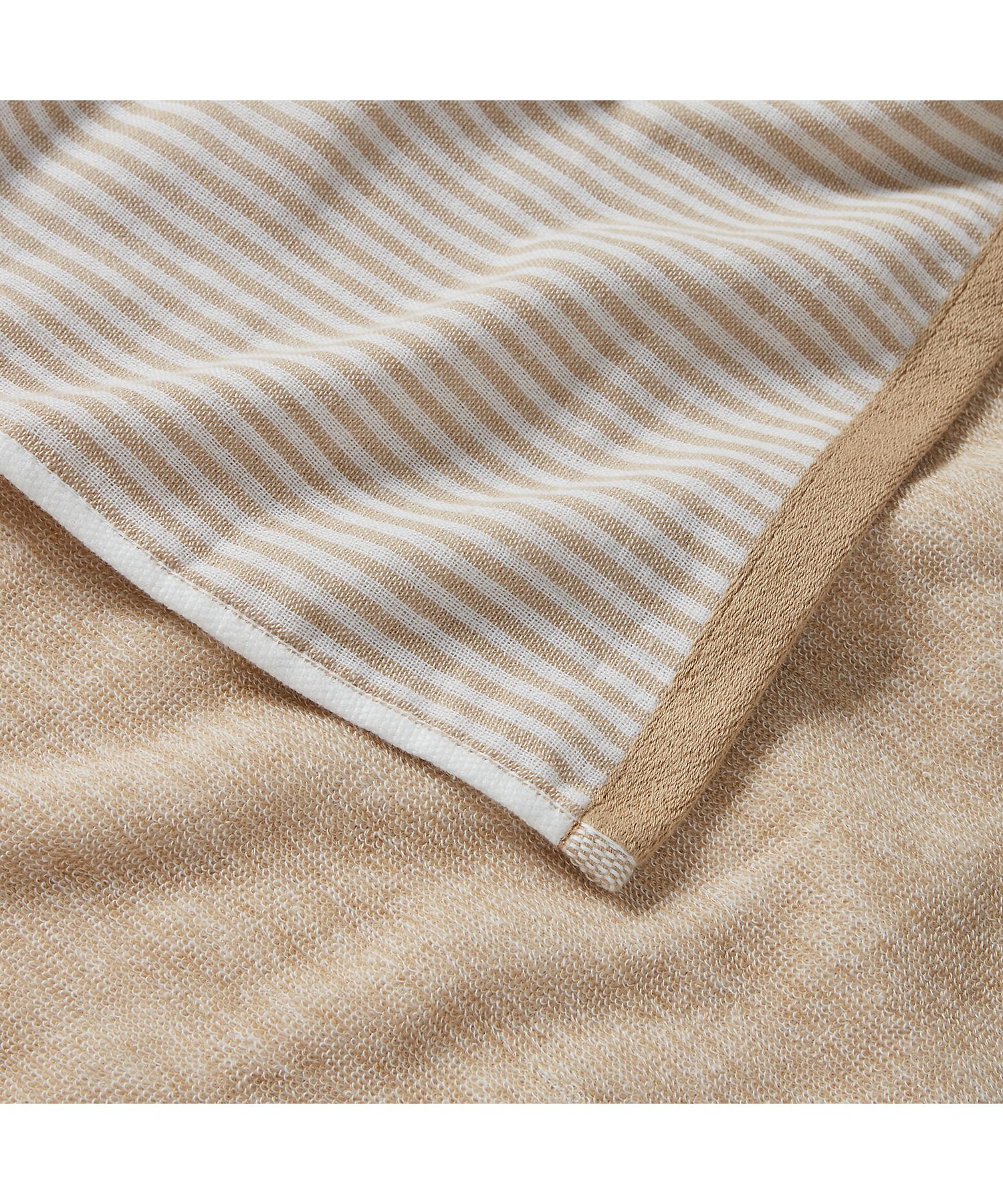 Ralph Lauren HOME Oxford Stripe Small Single Towel Blanket