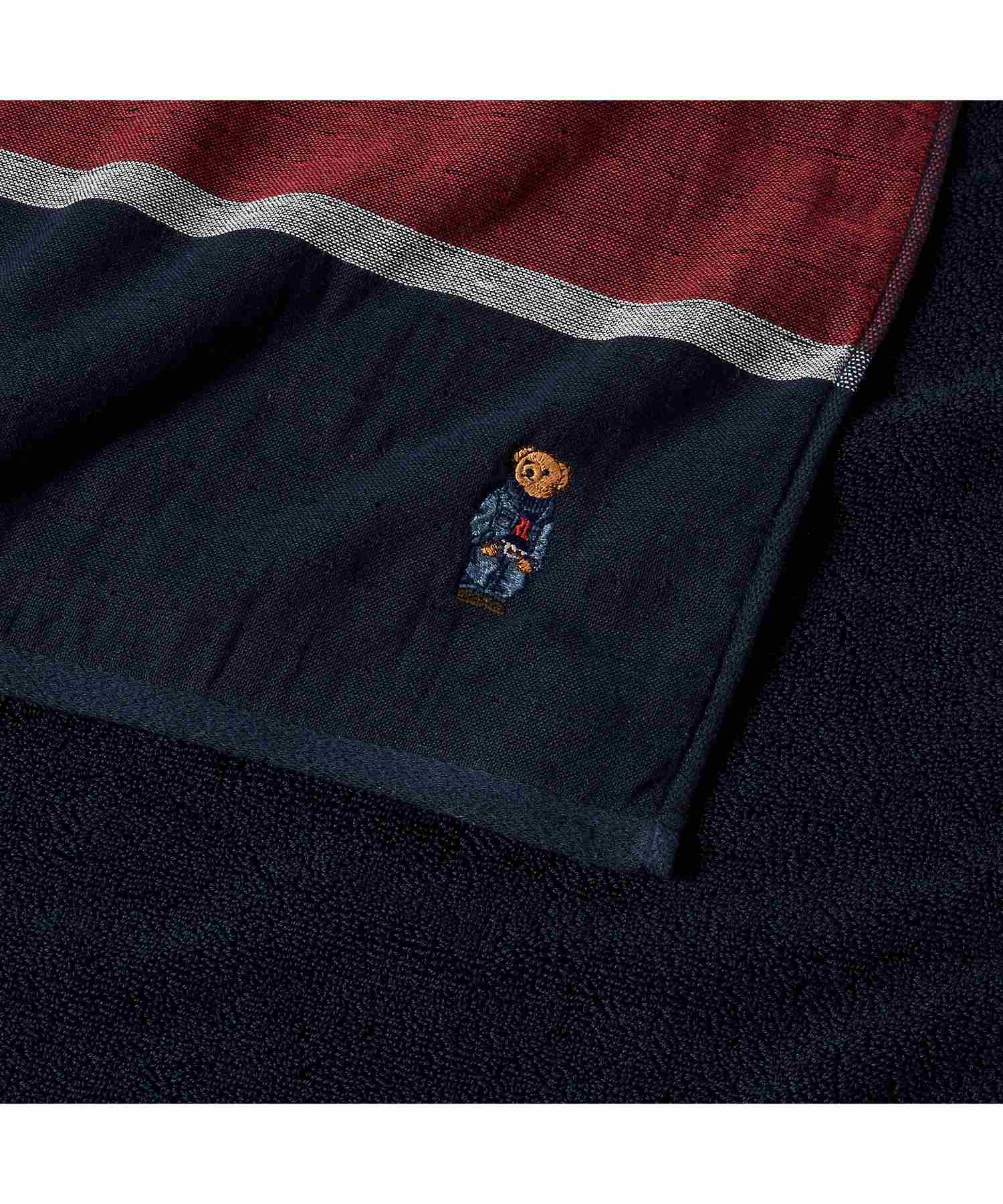 Ralph Lauren Home RL Polo Bear Small Single Towel Blanket