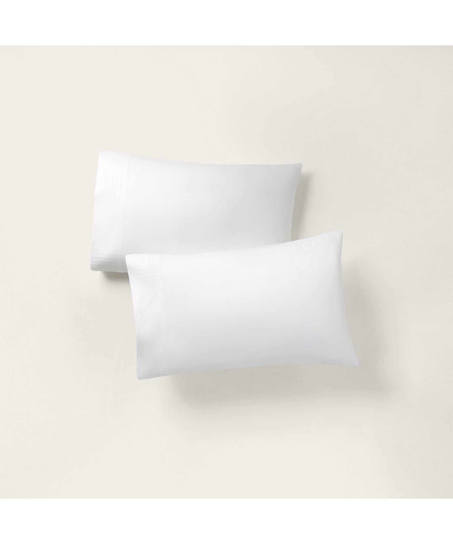 ラルフ ローレン ホーム RALPH LAUREN HOME オーガニック コットン ハンカチーフ ピローケース （100ホワイト） 100ホワイト