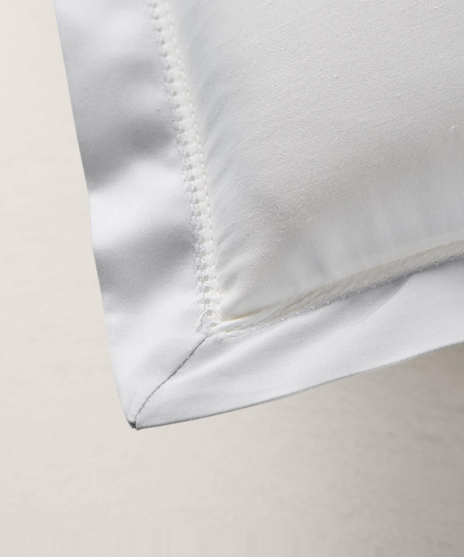 ラルフ ローレン ホーム RALPH LAUREN HOME オーガニック コットン サティーン ボーダー ピロー （040グレー） 040グレー