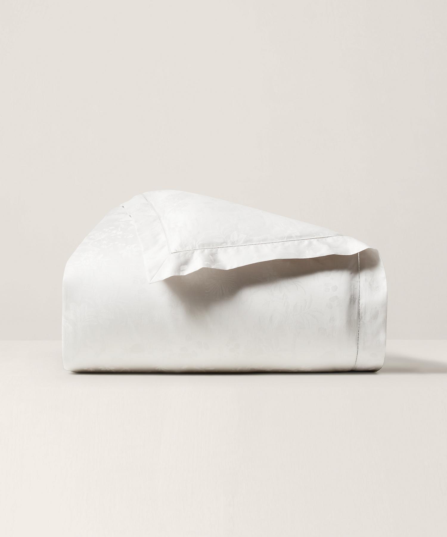 ラルフ ローレン ホーム RALPH LAUREN HOME オーガニック コットン Bethany ジャカード デュベ カバー/ダブルサイズ （250ブラウン） 250ブラウン
