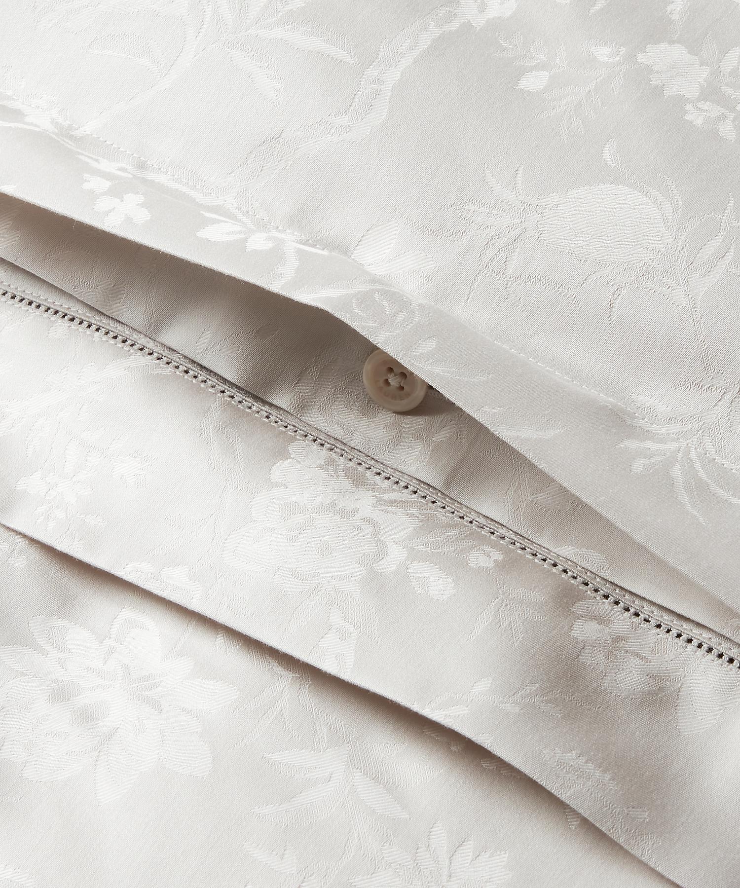 ラルフ ローレン ホーム RALPH LAUREN HOME オーガニック コットン Bethany ジャカード デュベ カバー/ダブルサイズ （250ブラウン） 250ブラウン