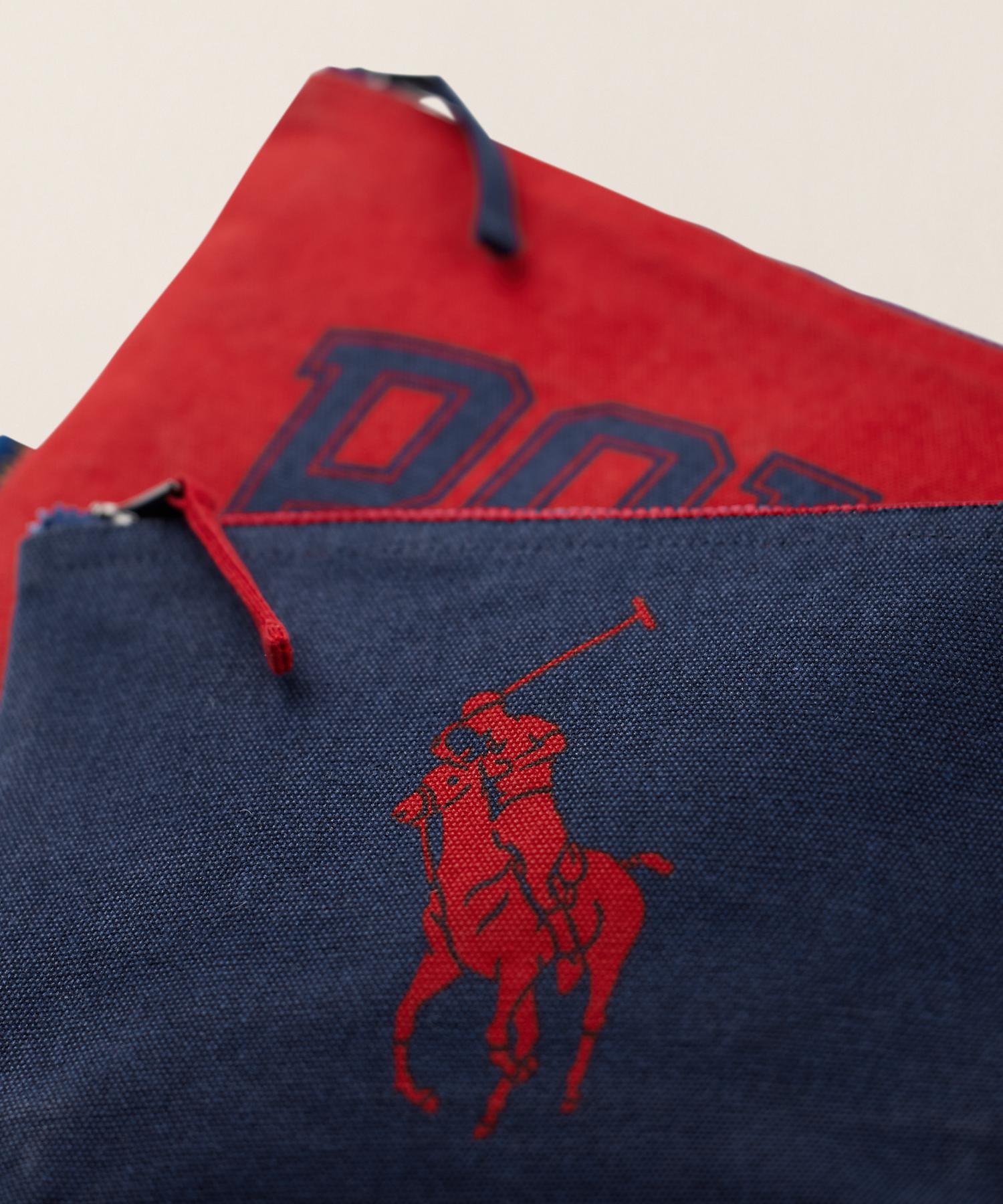 ラルフ ローレン ホーム RALPH LAUREN HOME Polo アイコン ポーチ セット オブ 2 （410ネイビー） 410ネイビー