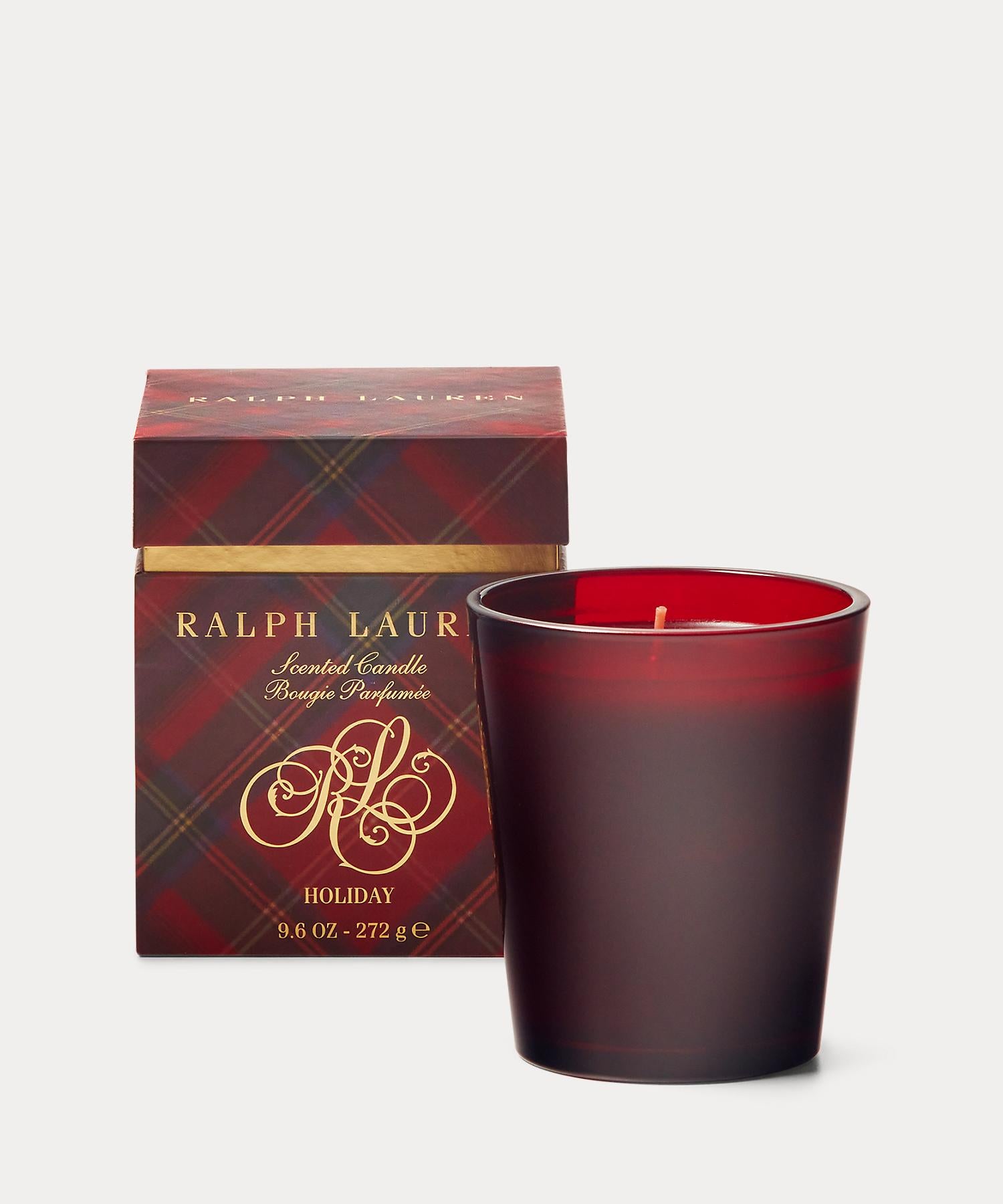 ラルフ ローレン ホーム RALPH LAUREN HOME シングルウィック ホリデー キャンドル （600レッド） 600レッド