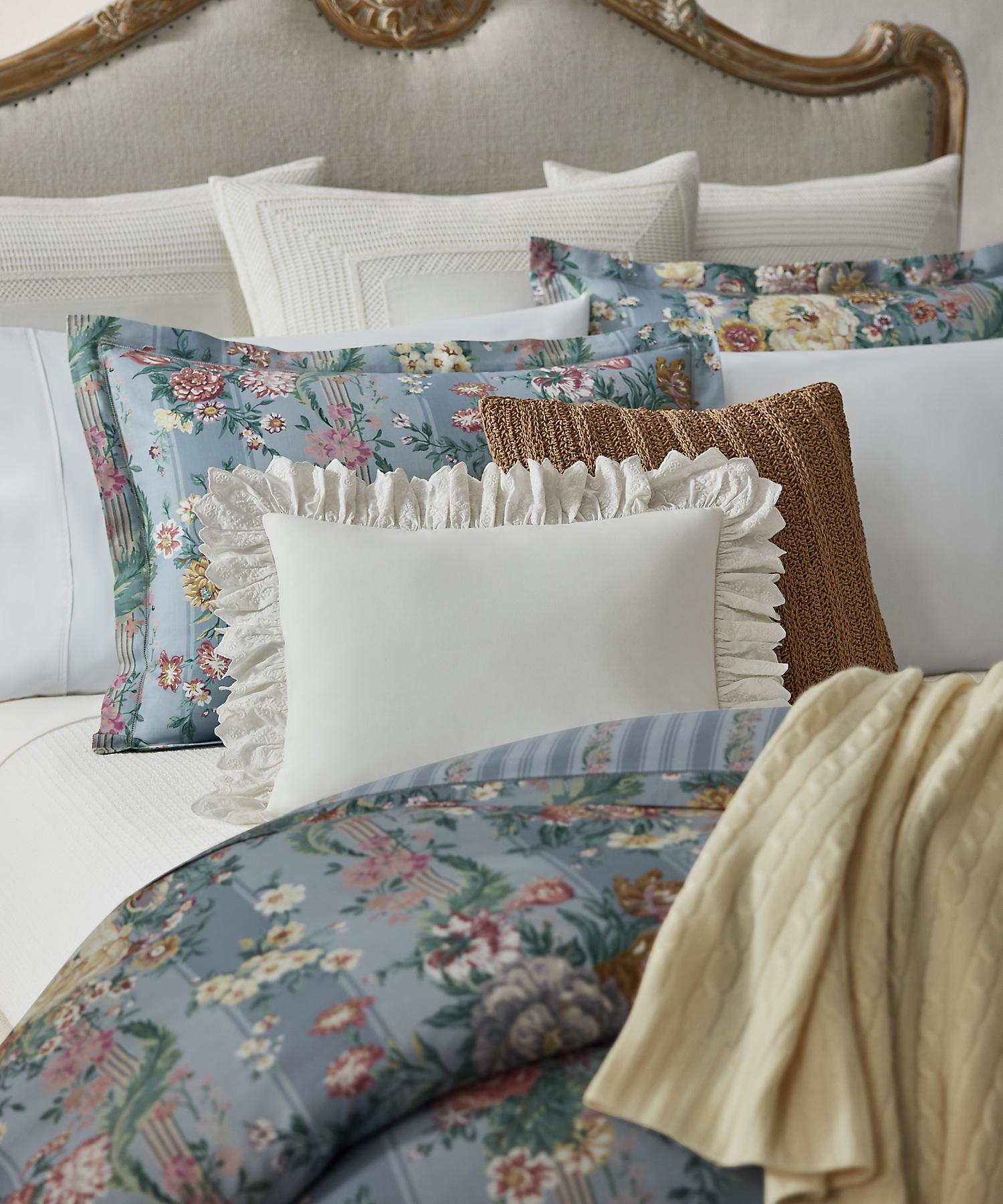 ラルフ ローレン ホーム RALPH LAUREN HOME ADALIA デュベ カバー/クイーンサイズ （400ブルー） 400ブルー