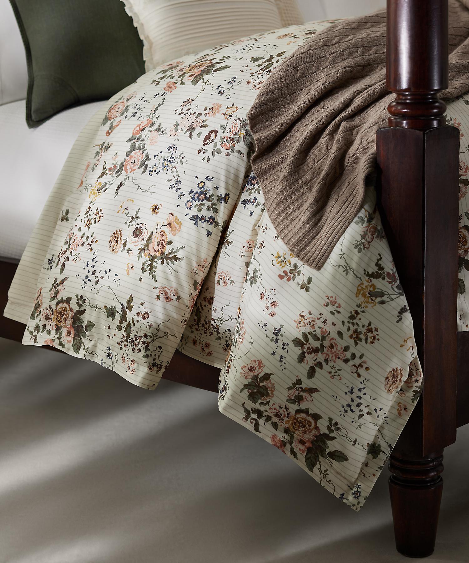 ラルフ ローレン ホーム RALPH LAUREN HOME THOMPSON デュベ カバー/ダブルサイズ （101ナチュラル） 101ナチュラル