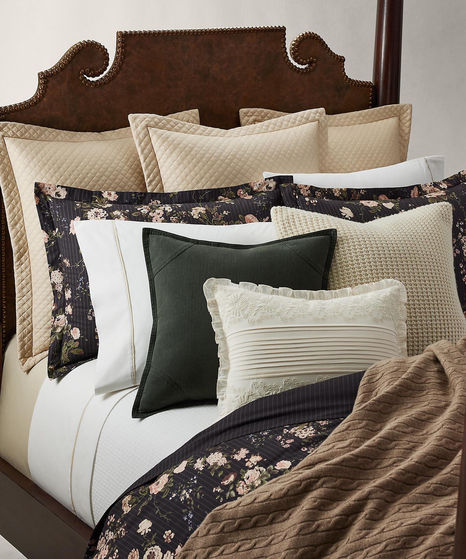 ラルフ ローレン ホーム RALPH LAUREN HOME THOMPSON デュベ カバー/クイーンサイズ （020グレー） 020グレー