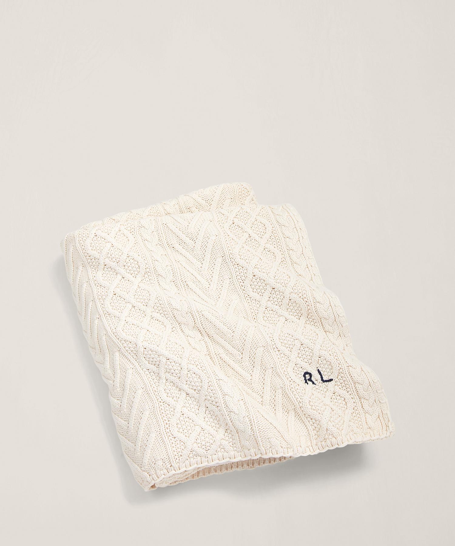ラルフ ローレン ホーム RALPH LAUREN HOME ハイランド スロー ブランケット （101ナチュラル） 101ナチュラル