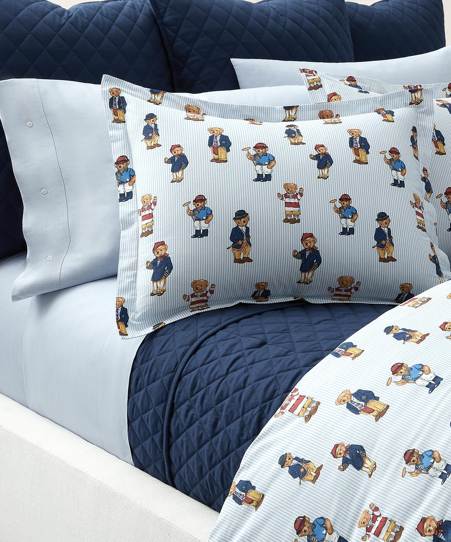 ラルフ ローレン ホーム RALPH LAUREN HOME オーガニック コットン オックスフォード ソリッド ピローケース （400ブルー） 400ブルー