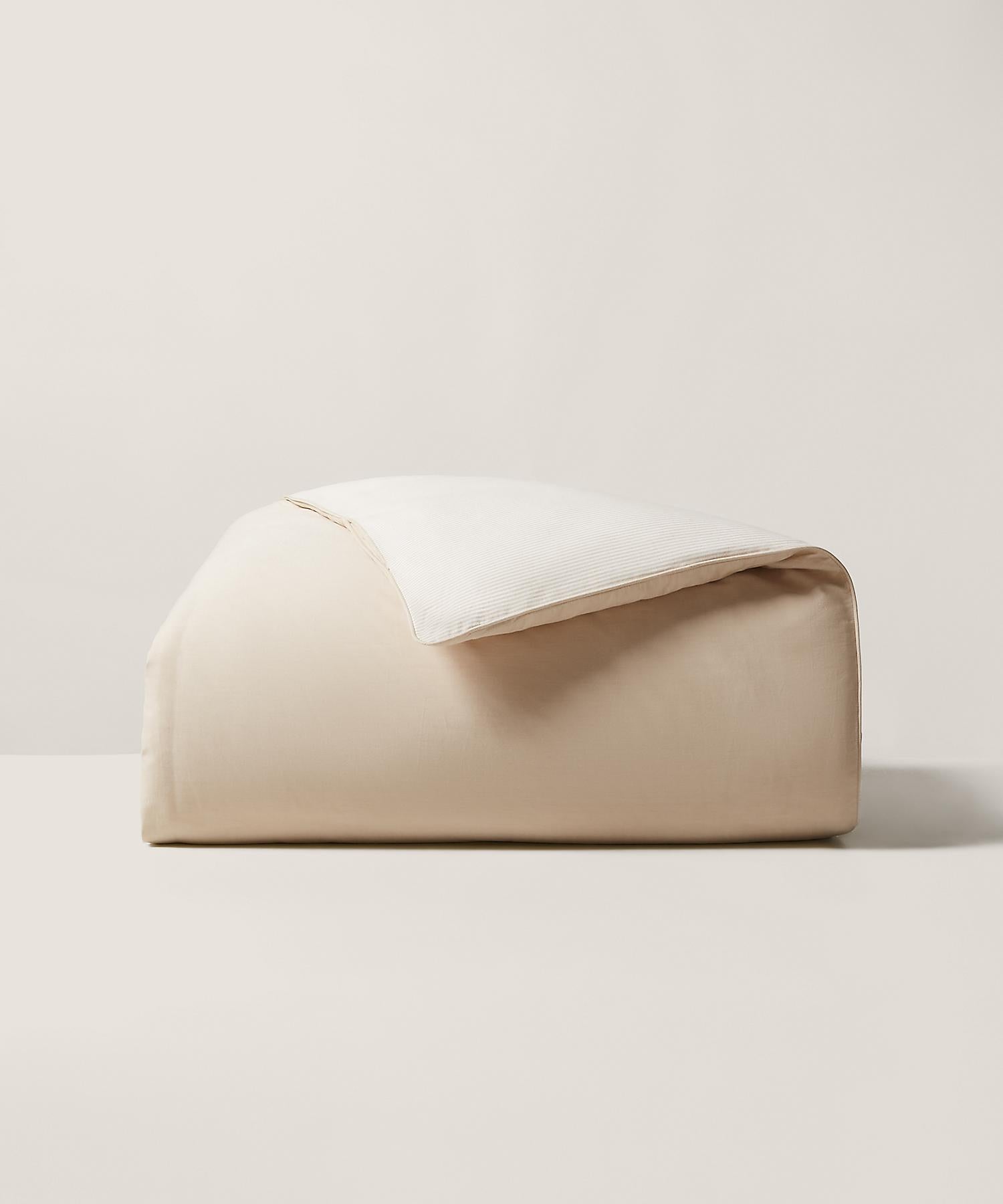 ラルフ ローレン ホーム RALPH LAUREN HOME オーガニック コットン オックスフォード リバーシブル デュベ カバー/セミダブルサイズ （250ブラウン） 250ブラウン