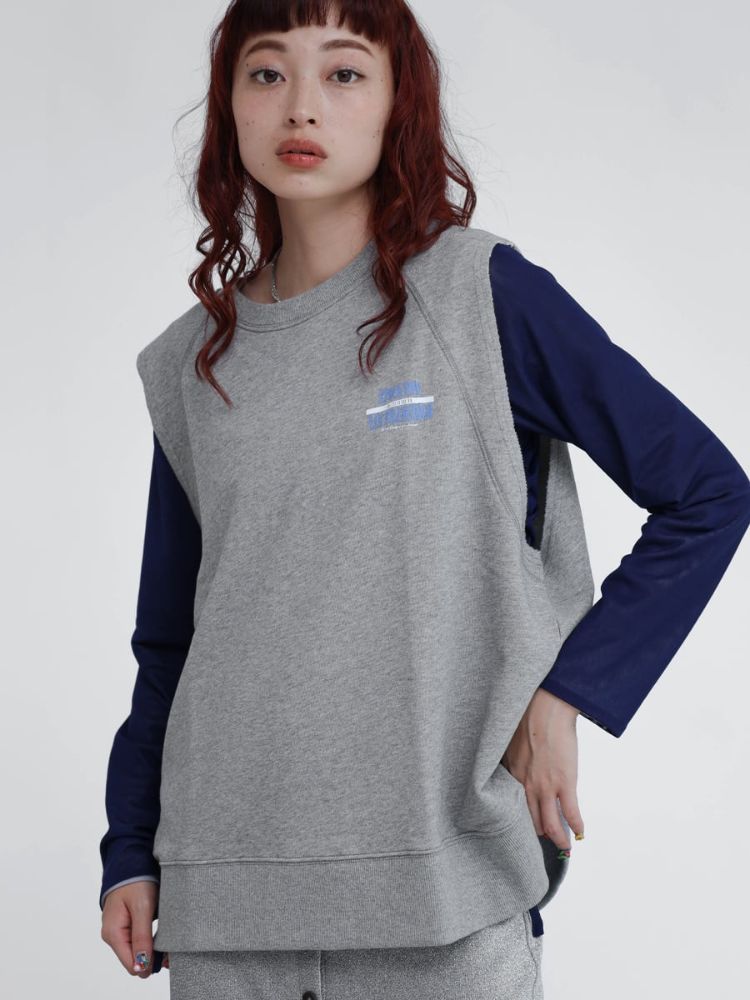 ラディエイト RADIATE スウェットタンクプルオーバー （杢グレー） 杢グレー