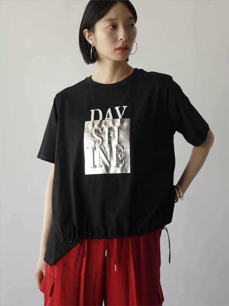 ラディエイト RADIATE 箔プリントロゴTシャツ （オフホワイト） オフホワイト