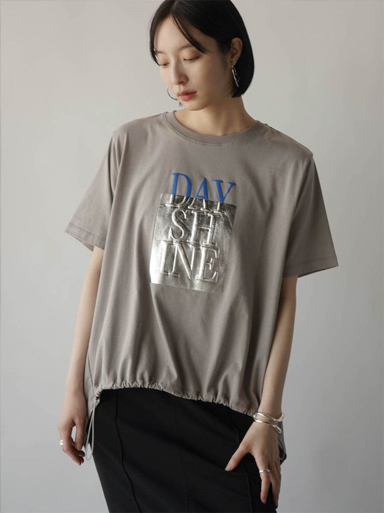 ラディエイト RADIATE 箔プリントロゴTシャツ （オフホワイト） オフホワイト