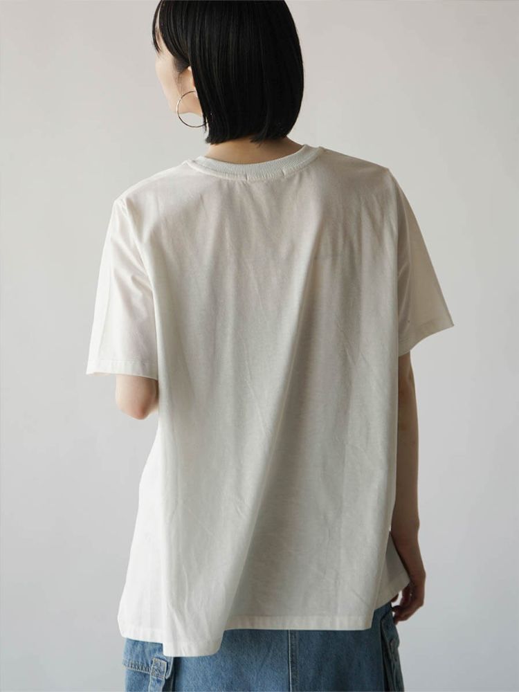 ラディエイト RADIATE 箔プリントロゴTシャツ （オフホワイト） オフホワイト