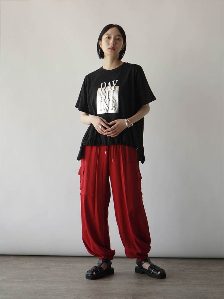 ラディエイト RADIATE 箔プリントロゴTシャツ （オフホワイト） オフホワイト