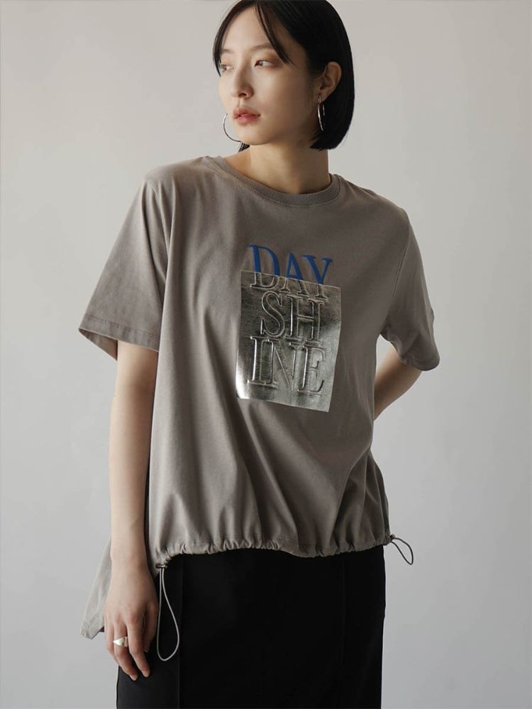 ラディエイト RADIATE 箔プリントロゴTシャツ （オフホワイト） オフホワイト