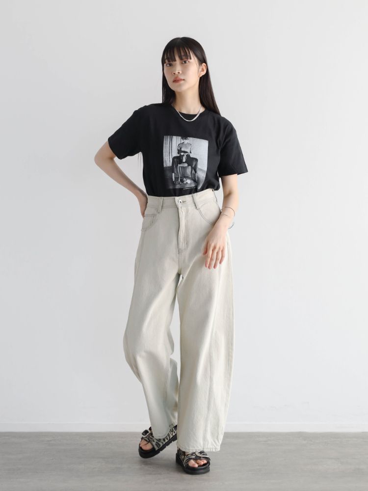 ラディエイト RADIATE グラフィックプリントTシャツ