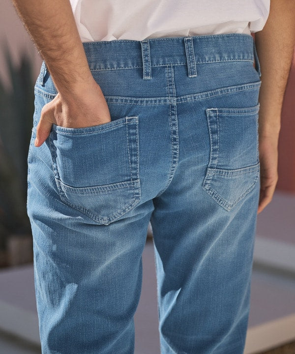 ラトルトラップ RattleTrap 9ozハイパーストレッチスラブデニムパンツ （ネイビー） ネイビー