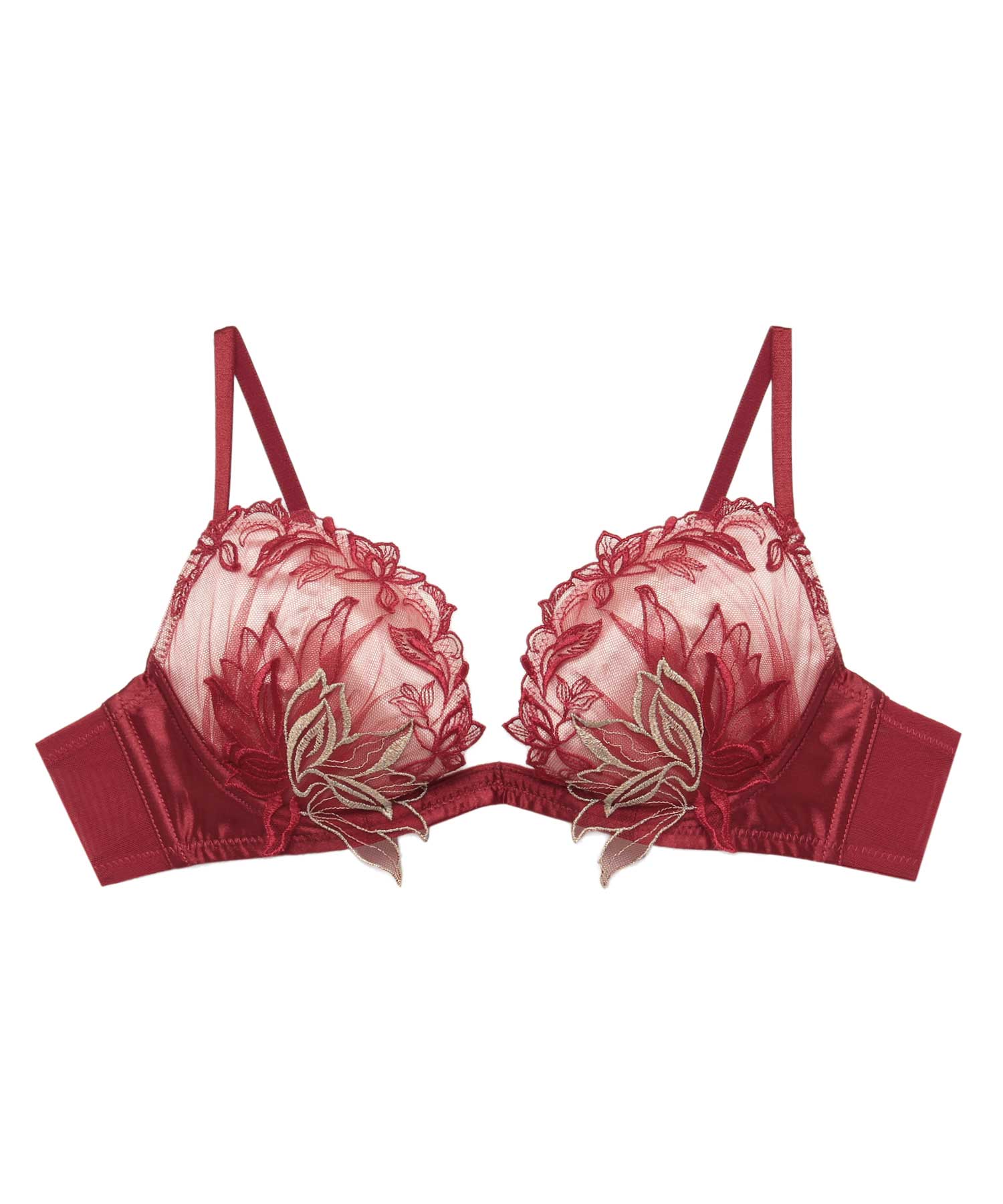 ラヴィジュール RAVIJOUR エルザ ホットリフト ブラ(B～Eカップ) （RED） RED