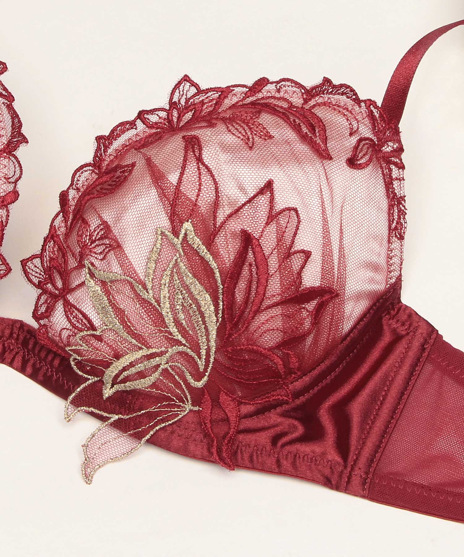 ラヴィジュール RAVIJOUR エルザ ホットリフト ブラ(B～Eカップ) （RED） RED