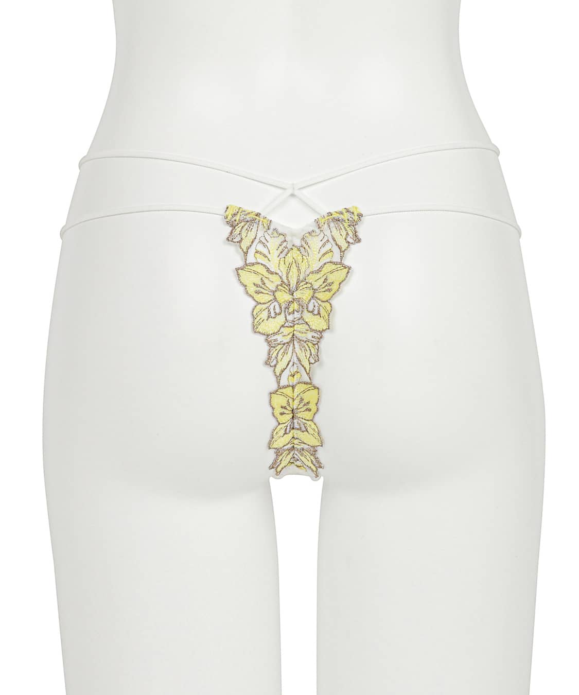 ラヴィジュール RAVIJOUR レミニセンス エンブレース Tバック 【返品不可商品】 （YELLOW） YELLOW