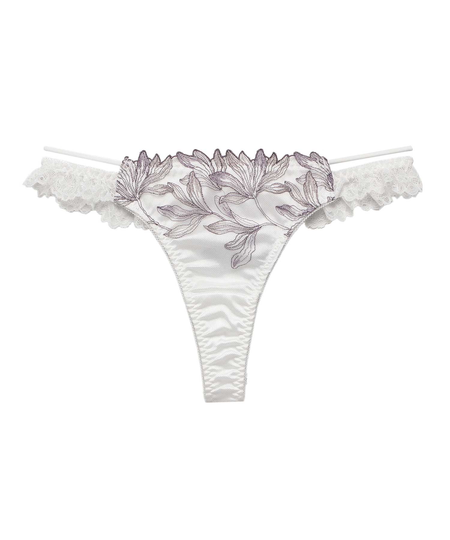 ラヴィジュール RAVIJOUR ミストフローラ ストレッチレース Tバック 【返品不可商品】 （WHITE） WHITE