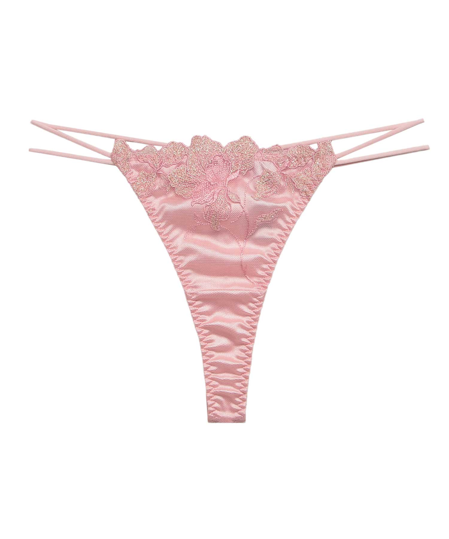 ラヴィジュール RAVIJOUR ラナルミエル ストレッチレース Tバック 【返品不可商品】 （PINK） PINK