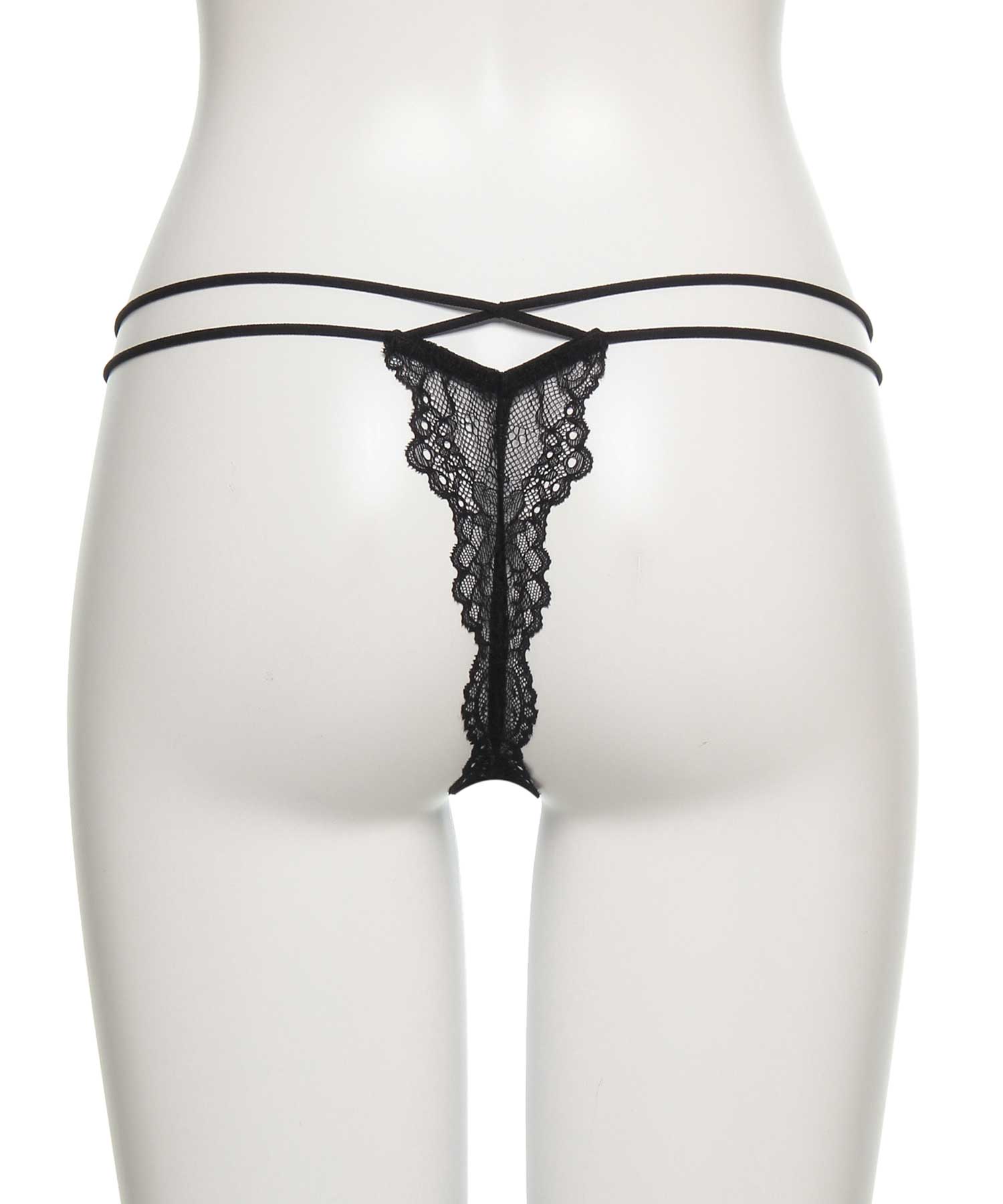 ラヴィジュール RAVIJOUR ラナルミエル ストレッチレース Tバック 【返品不可商品】 （PINK） PINK