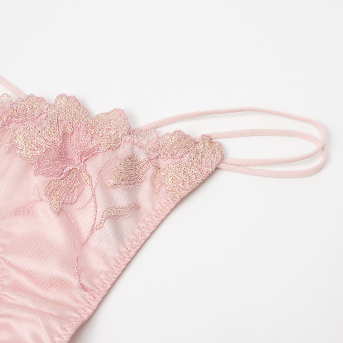 ラヴィジュール RAVIJOUR ラナルミエル ストレッチレース Tバック 【返品不可商品】 （PINK） PINK