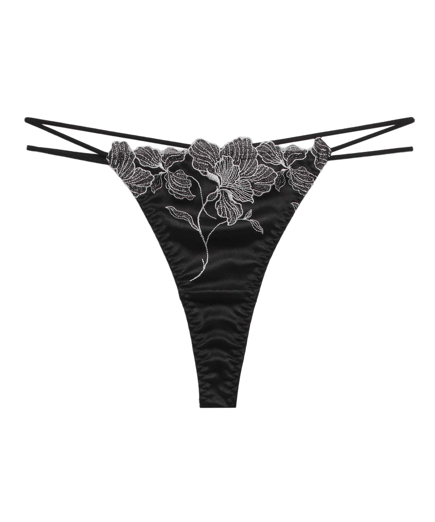 ラヴィジュール RAVIJOUR ラナルミエル ストレッチレース Tバック 【返品不可商品】 （BLACK） BLACK