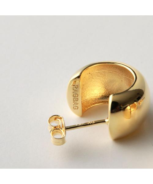 ラグバッグ RAGBAG RAGBAG ピアス REFLECTION SMALL HOOPS 12094 （18K-Gold/ゴールド） 18K-Gold/ゴールド