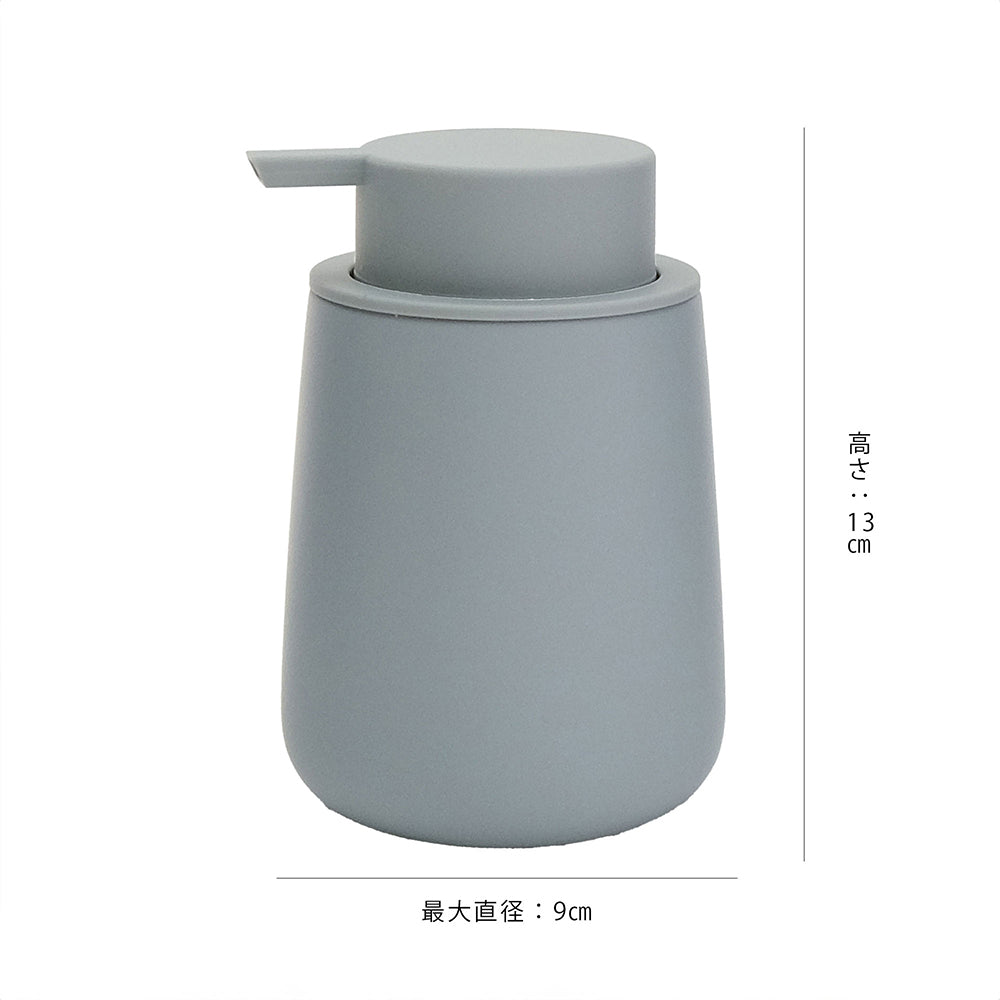 シセイ shesay プッシュしやすい マットな質感のソープディスペンサー 泡タイプ （DARKGRAY） DARKGRAY