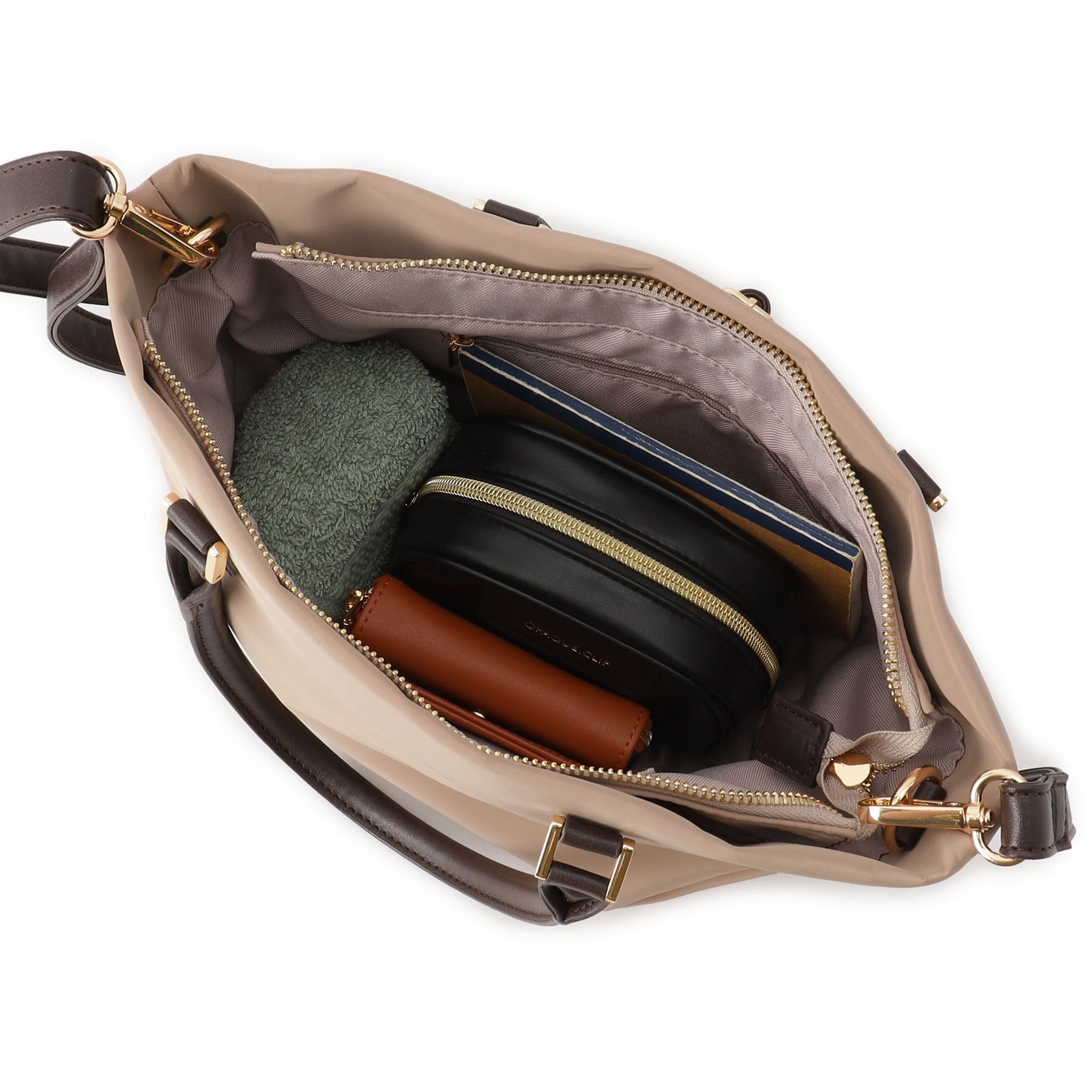 リフレクト Reflect バイカラーハンドルミニトートバッグ （ブラック(019)） ブラック(019)