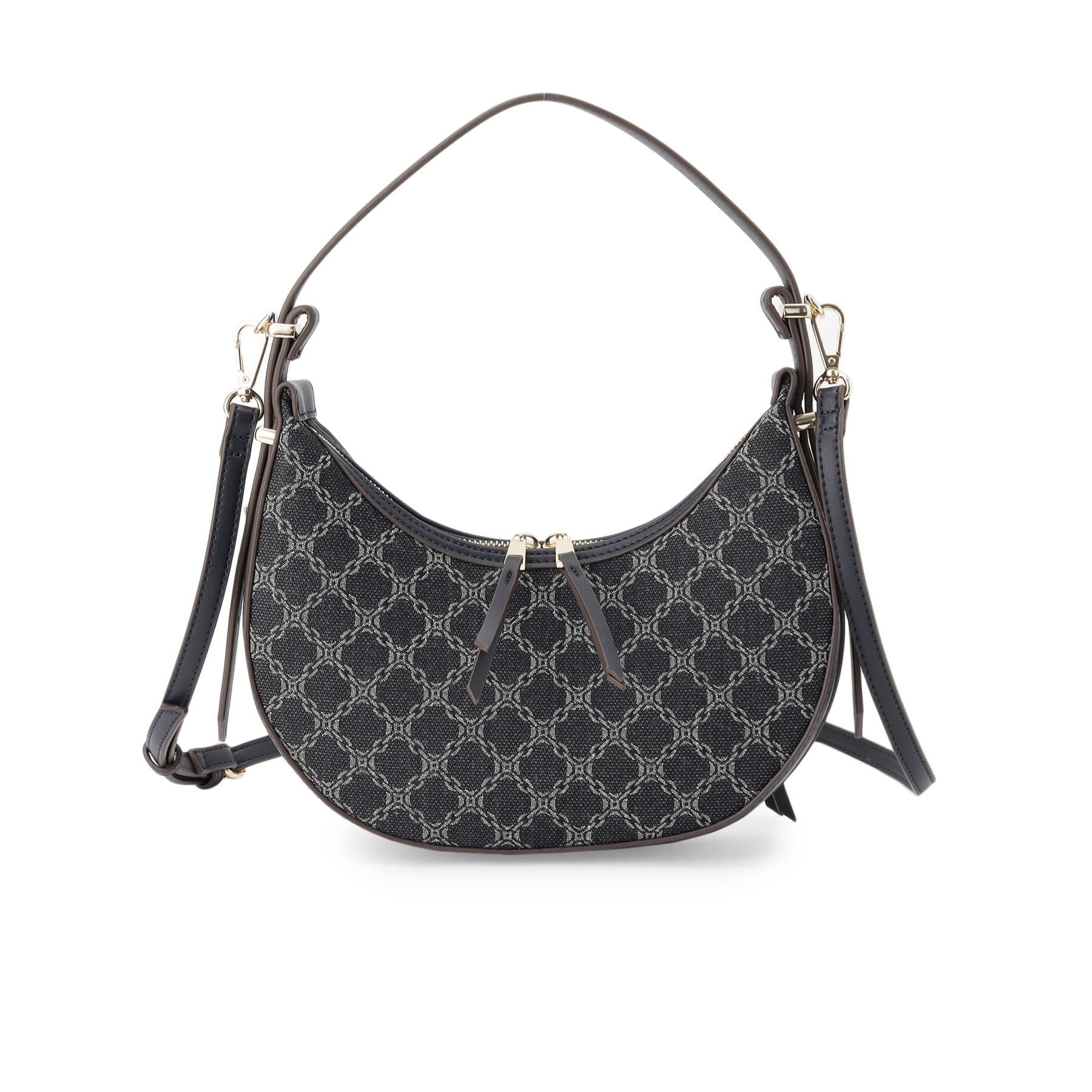 リフレクト Reflect 【収納力◎／ショルダー付き】ジャカードワンショルダーバッグ （ネイビー(494)） ネイビー(494)