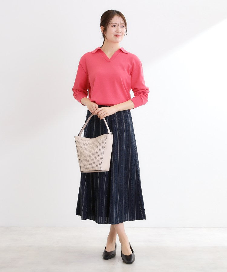 リフレクト Reflect 【ショルダー付き】パンチングデザインワンショルダーバッグ （グレージュ(050)） グレージュ(050)