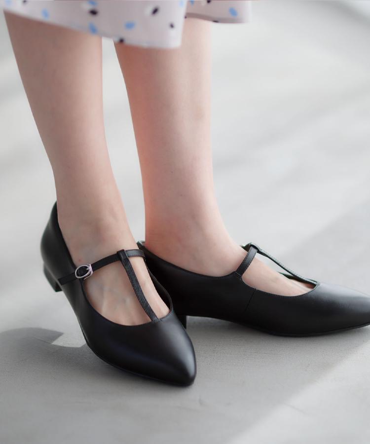 リフレクト Reflect 【至福の履き心地】’26春夏やみつきフラットパンプス （ブラック(019)） ブラック(019)