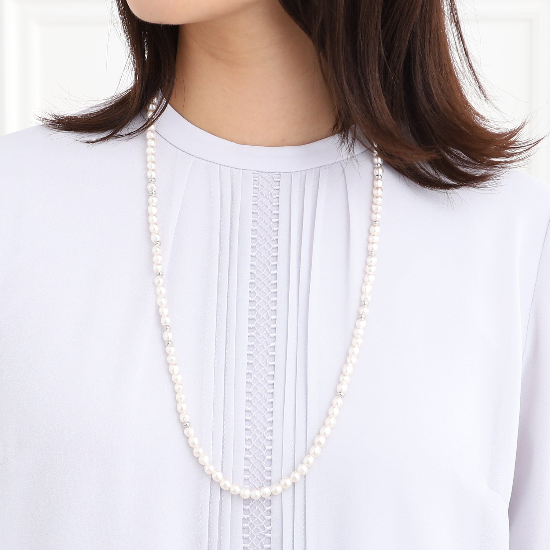 リフレクト Reflect 【フォーマル／入卒】パール調デザインネックレス （ゴールド(007)） ゴールド(007)