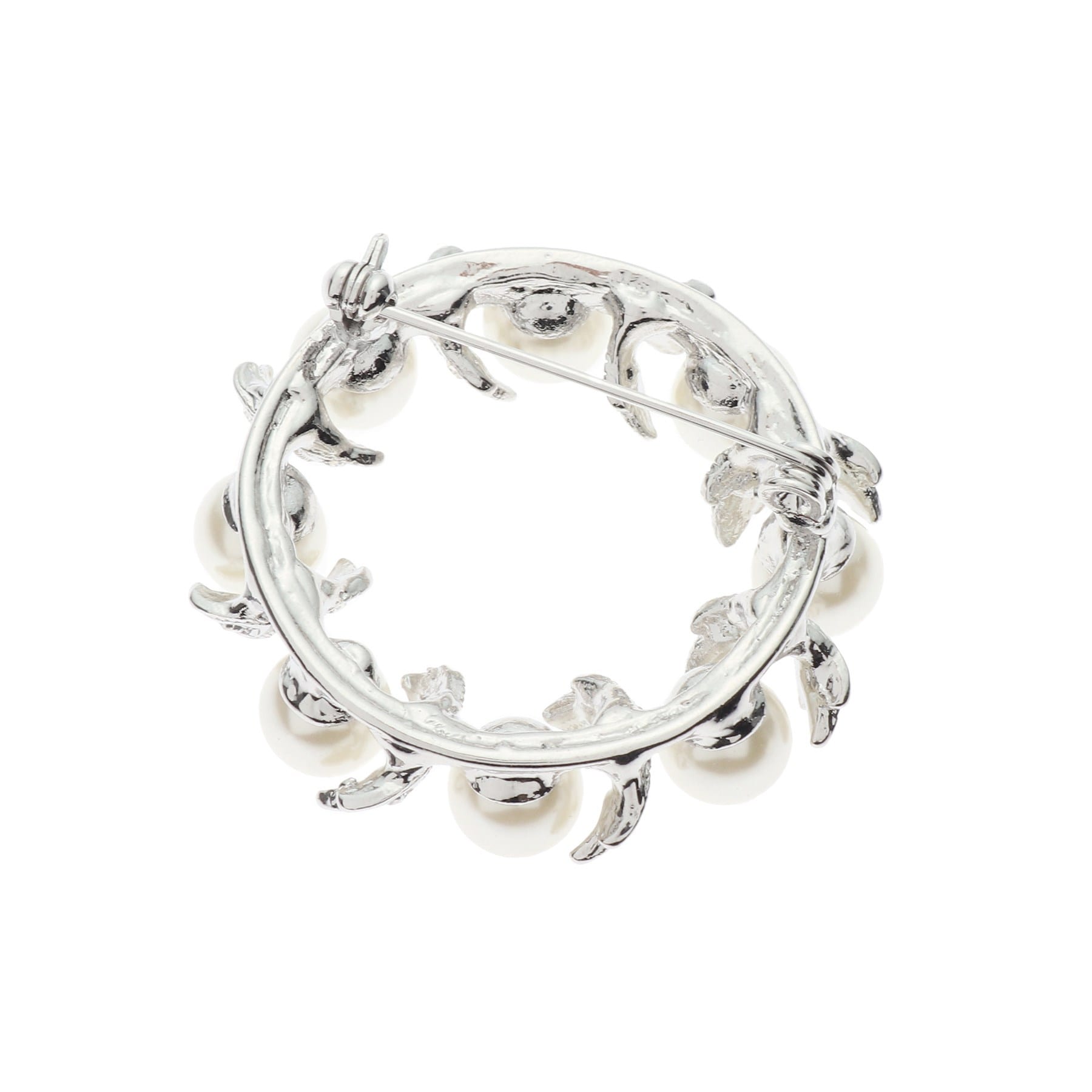 リフレクト Reflect 【フォーマル／入卒】パール調サークルブローチ （オフホワイト(003)） オフホワイト(003)