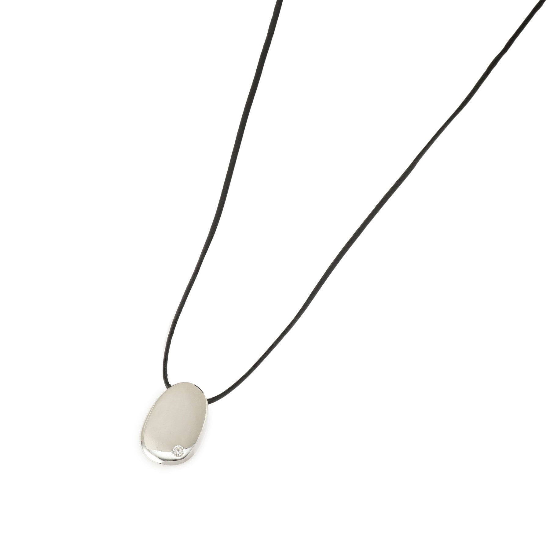 リフレクト Reflect 【チェーン長さ調節可】エッグ型パーツネックレス （シルバー(506)） シルバー(506)