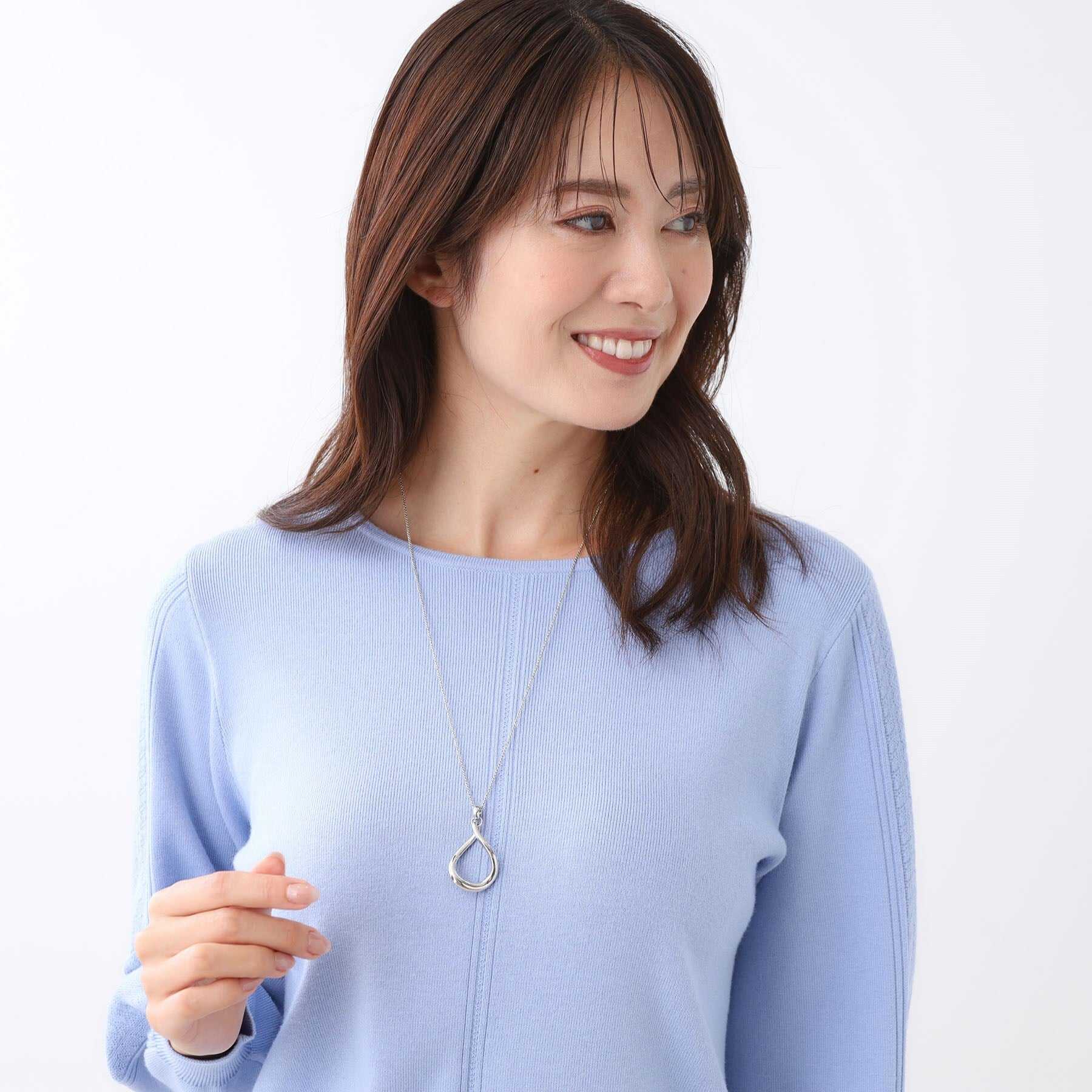 リフレクト Reflect 【どんなスタイルにも合わせやすい◎】ねじりデザインメタルネックレス （ゴールド(007)） ゴールド(007)