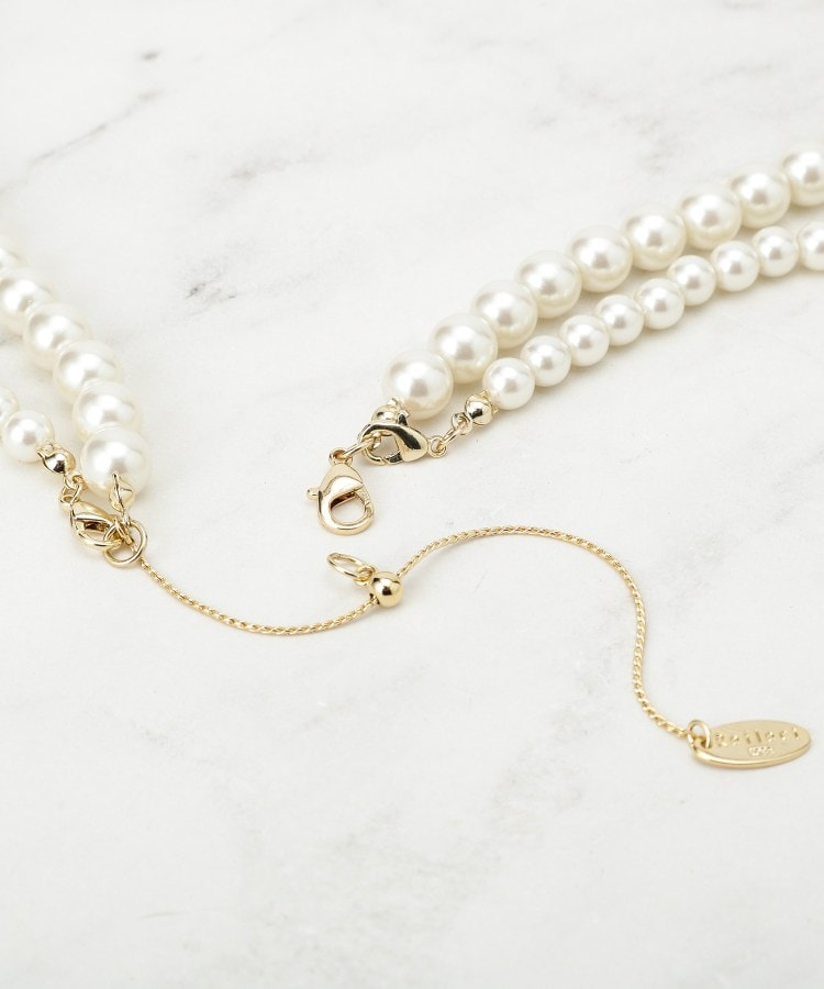 リフレクト Reflect 【フォーマル／入卒／単品使い可】人工パール2連ネックレス （オフホワイト(003)） オフホワイト(003)