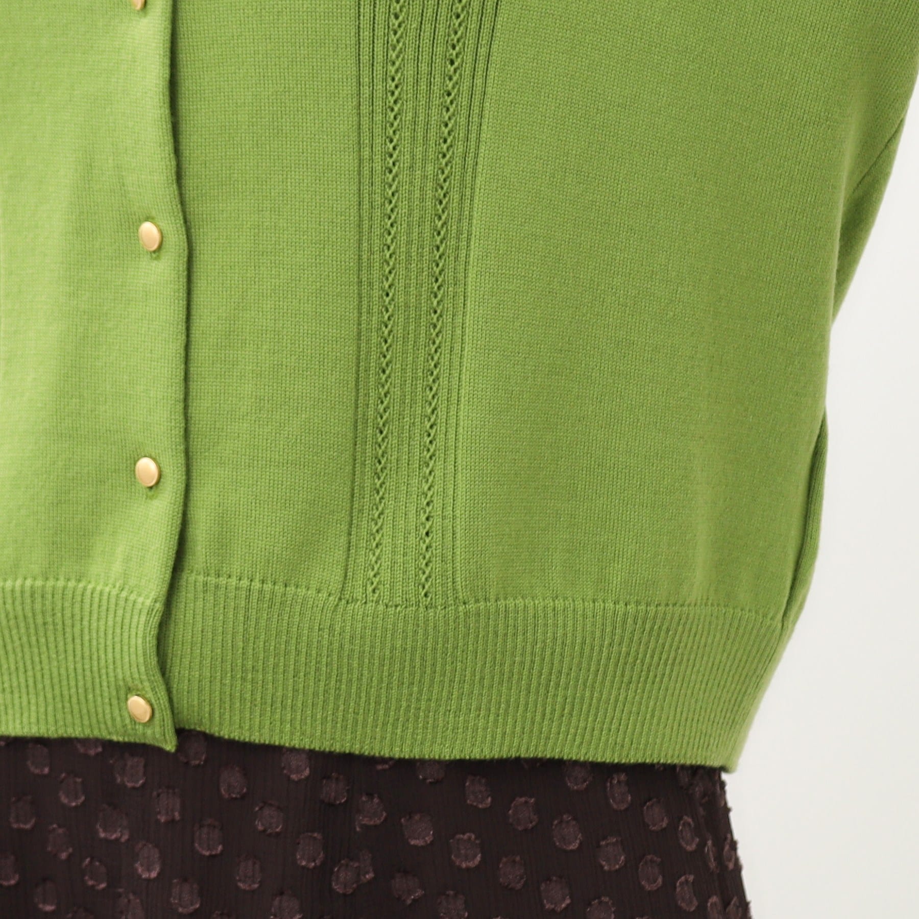 リフレクト Reflect 【セットアップ可】ソフトタッチカーディガン （グリーン(025)） グリーン(025)