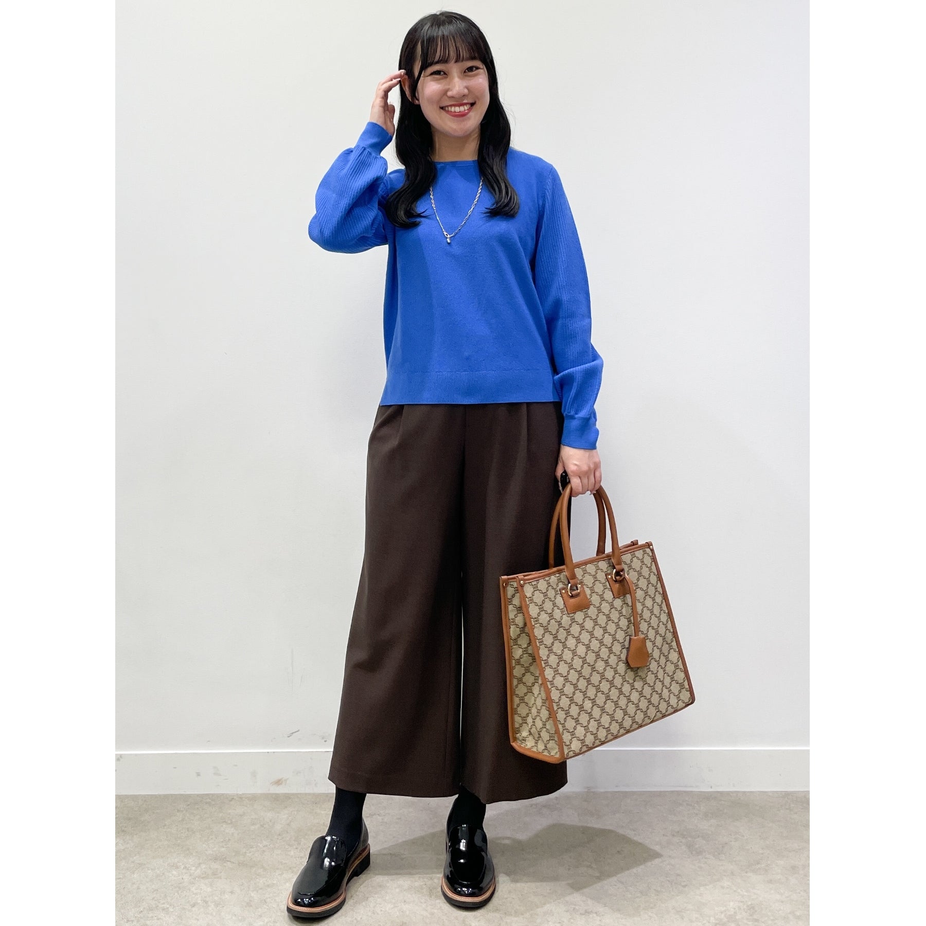 リフレクト Reflect 【マシンウォッシュ可】パフスリーブニット （オフホワイト(003)） オフホワイト(003)