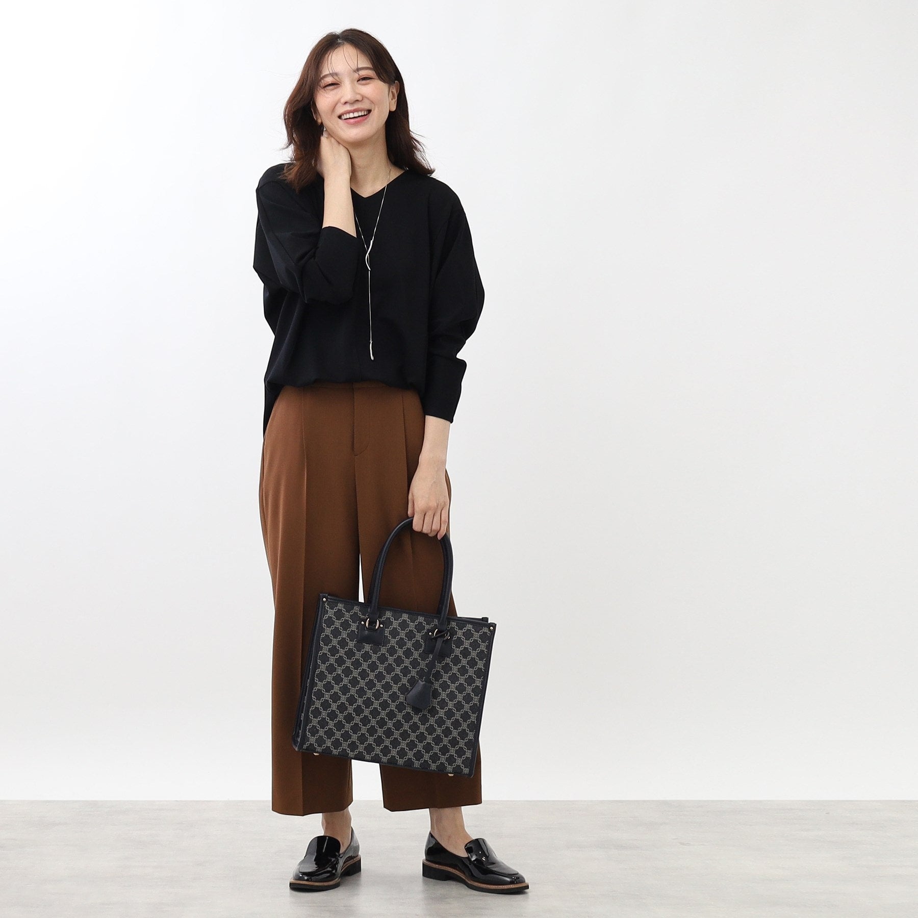 リフレクト Reflect 【手洗い可】ドルマンスリーブプルオーバー （ブラック(019)） ブラック(019)