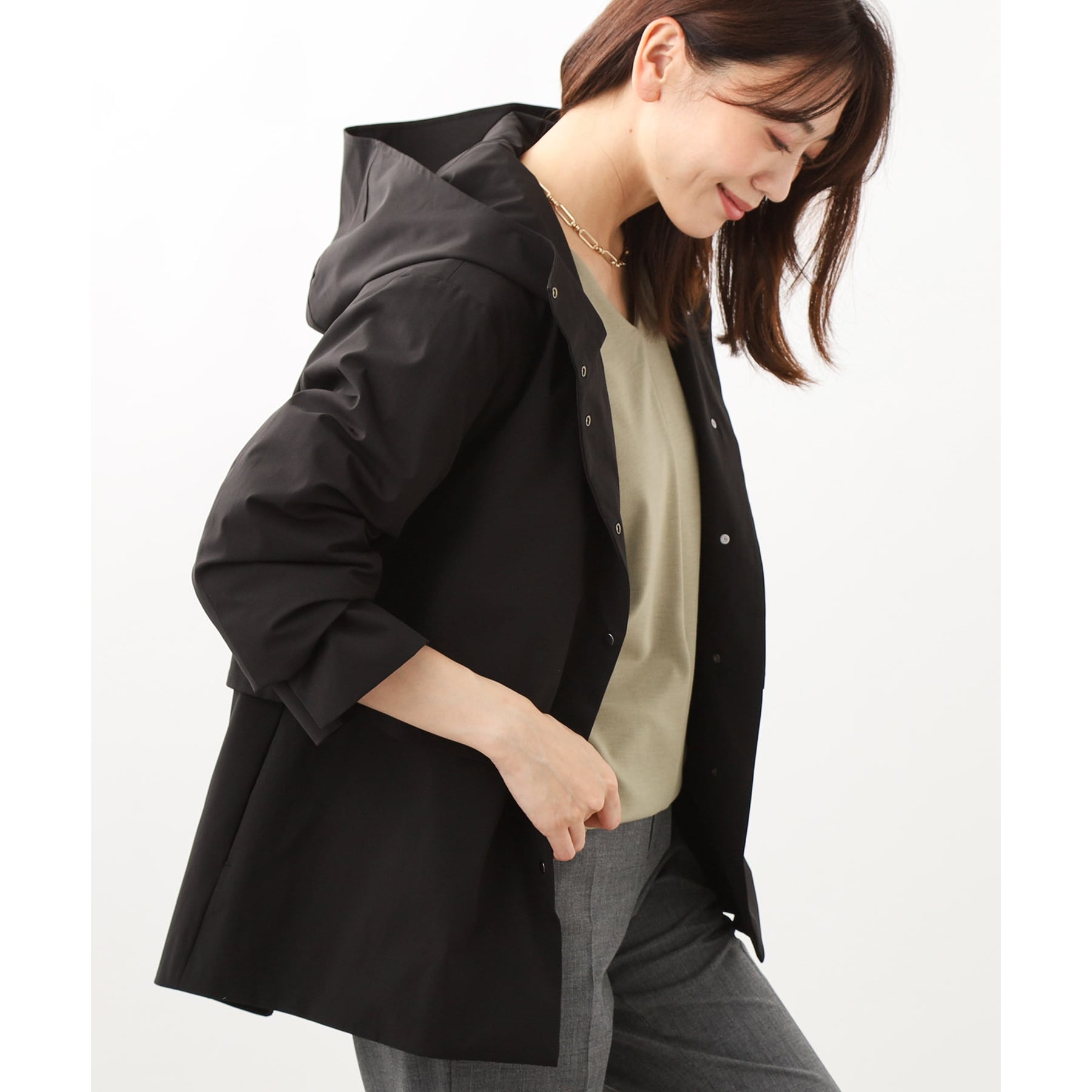 リフレクト Reflect 【手洗い可】ドルマンスリーブプルオーバー （ブラック(019)） ブラック(019)